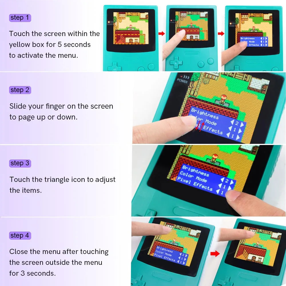GameBoy Color: Laminated AMOLED Display Kit
