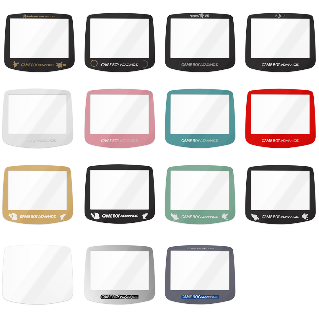 GameBoy Advance: Scheibe (Echtglas)