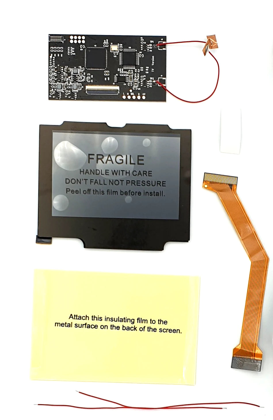 GameBoy Advance SP: 2in1 IPS Display Kit
