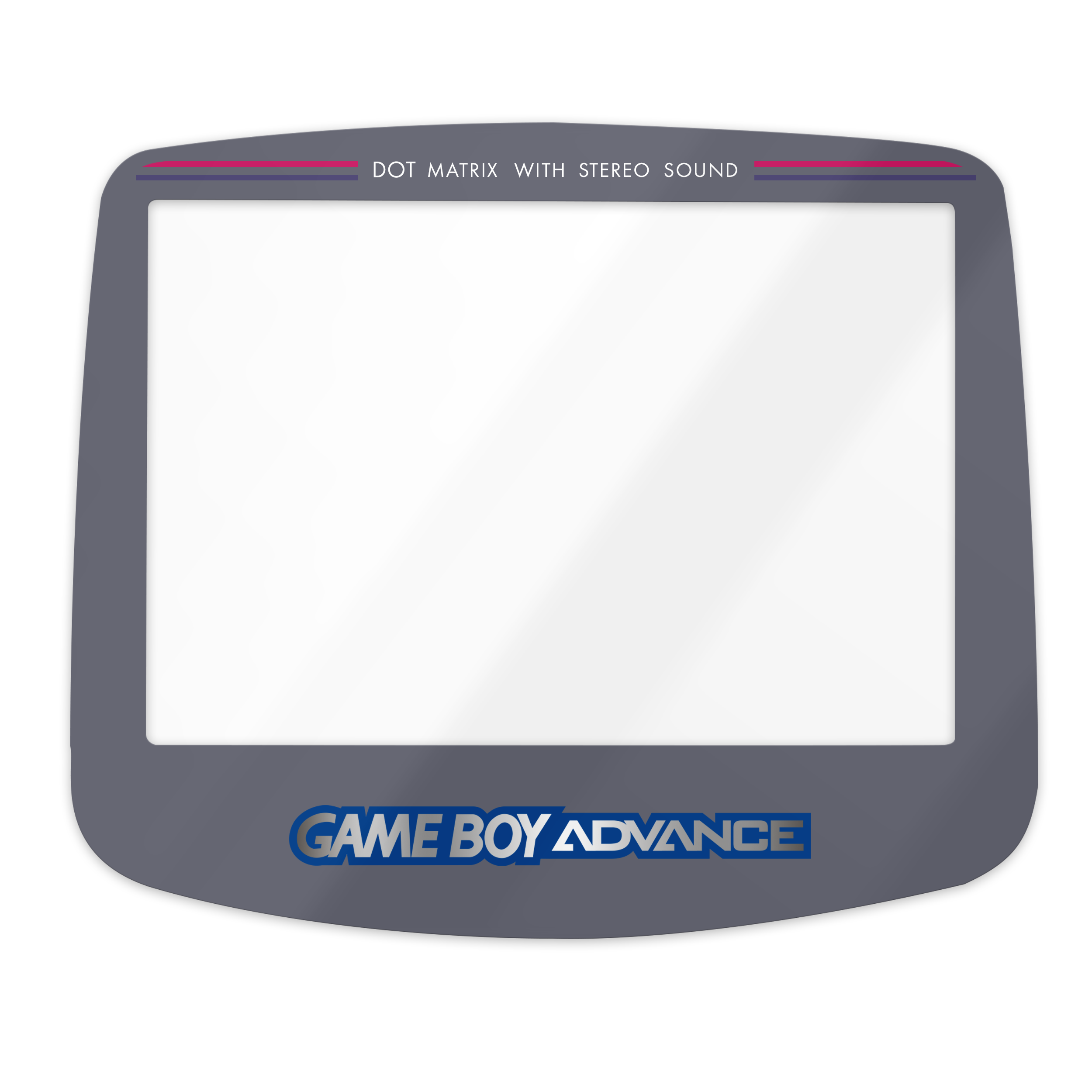 GameBoy Advance: Scheibe (Echtglas)