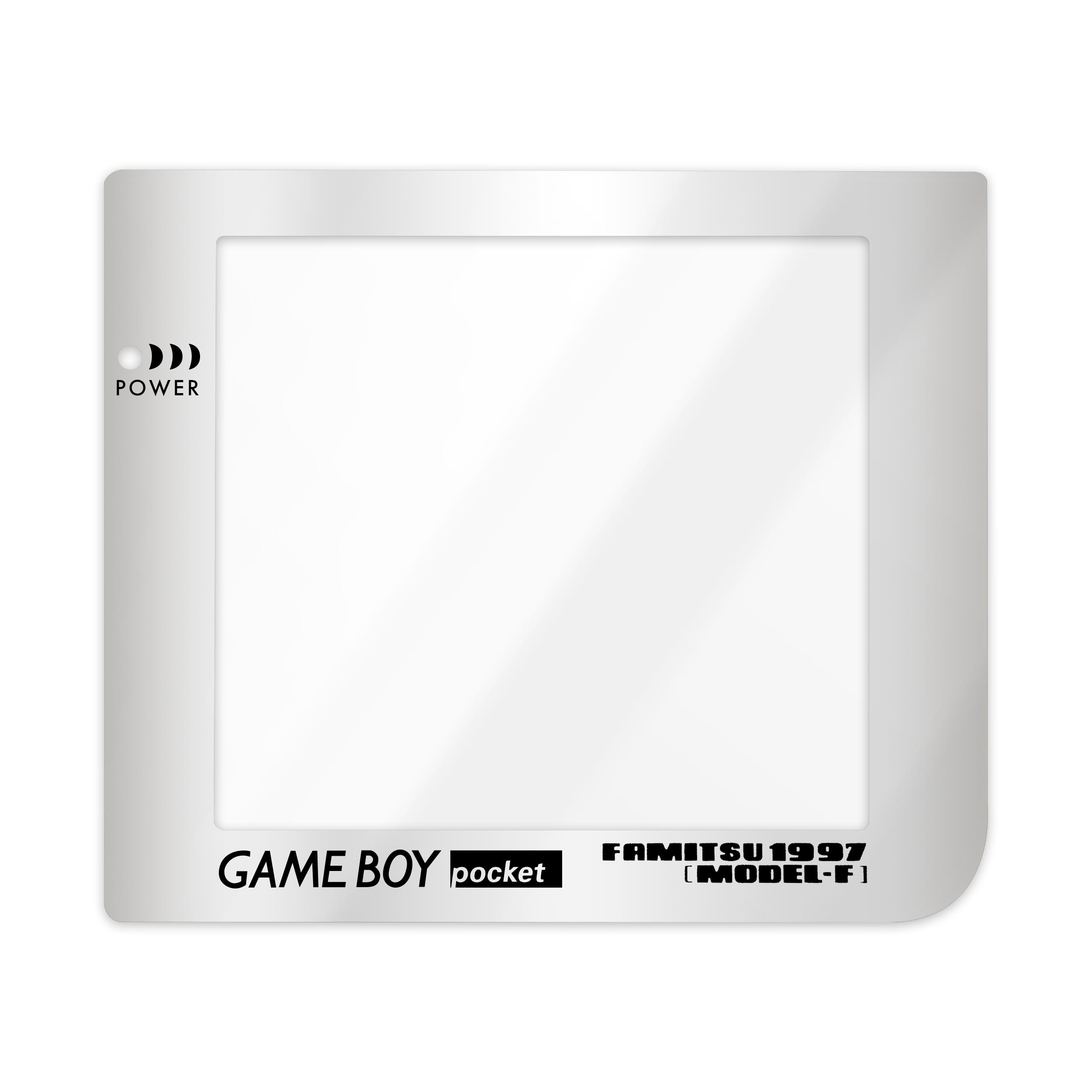 GameBoy Pocket: Scheibe (Echtglas)