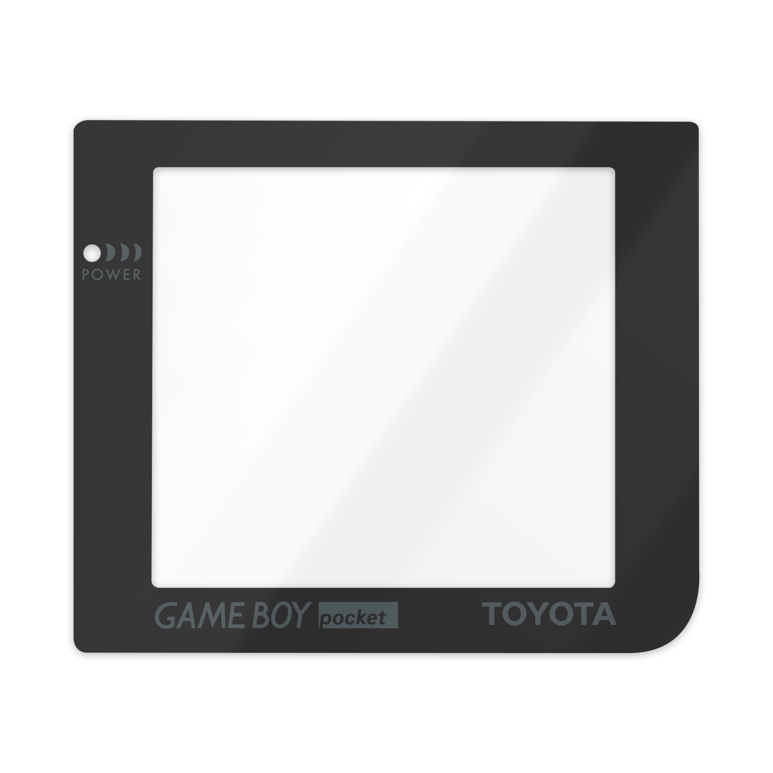GameBoy Pocket: Scheibe (Echtglas)
