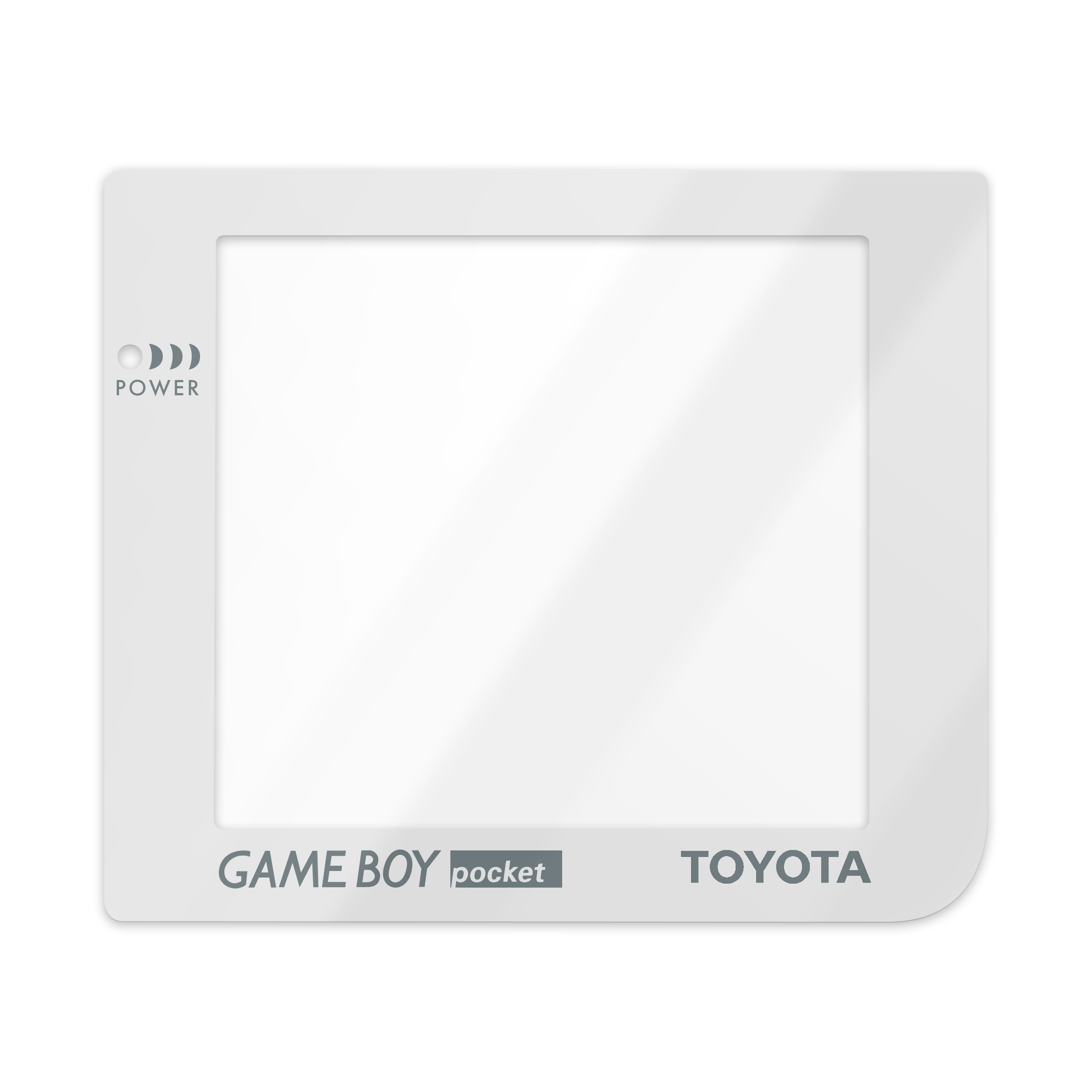 GameBoy Pocket: Scheibe (Echtglas)