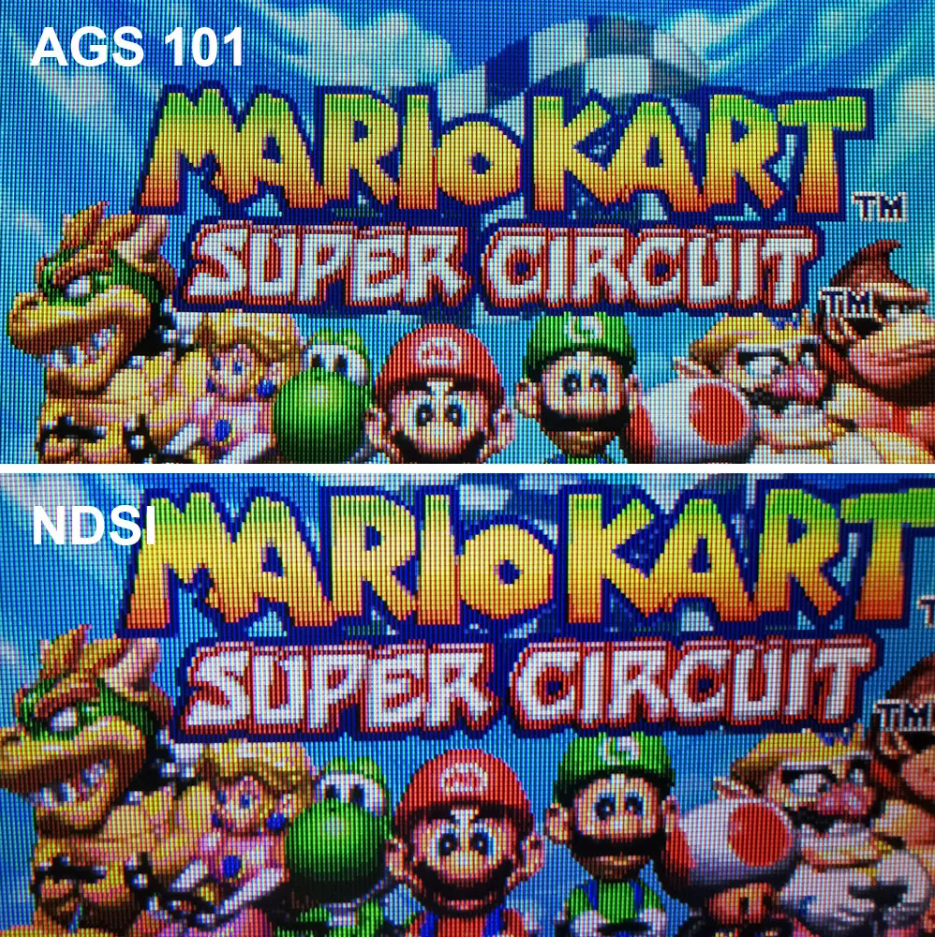 GameBoy Advance: DSi TFT HDMI Display Kit