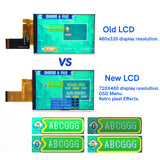 GameBoy Advance SP: 3.0 Inch Drop In 720*480 Laminated Display Kit