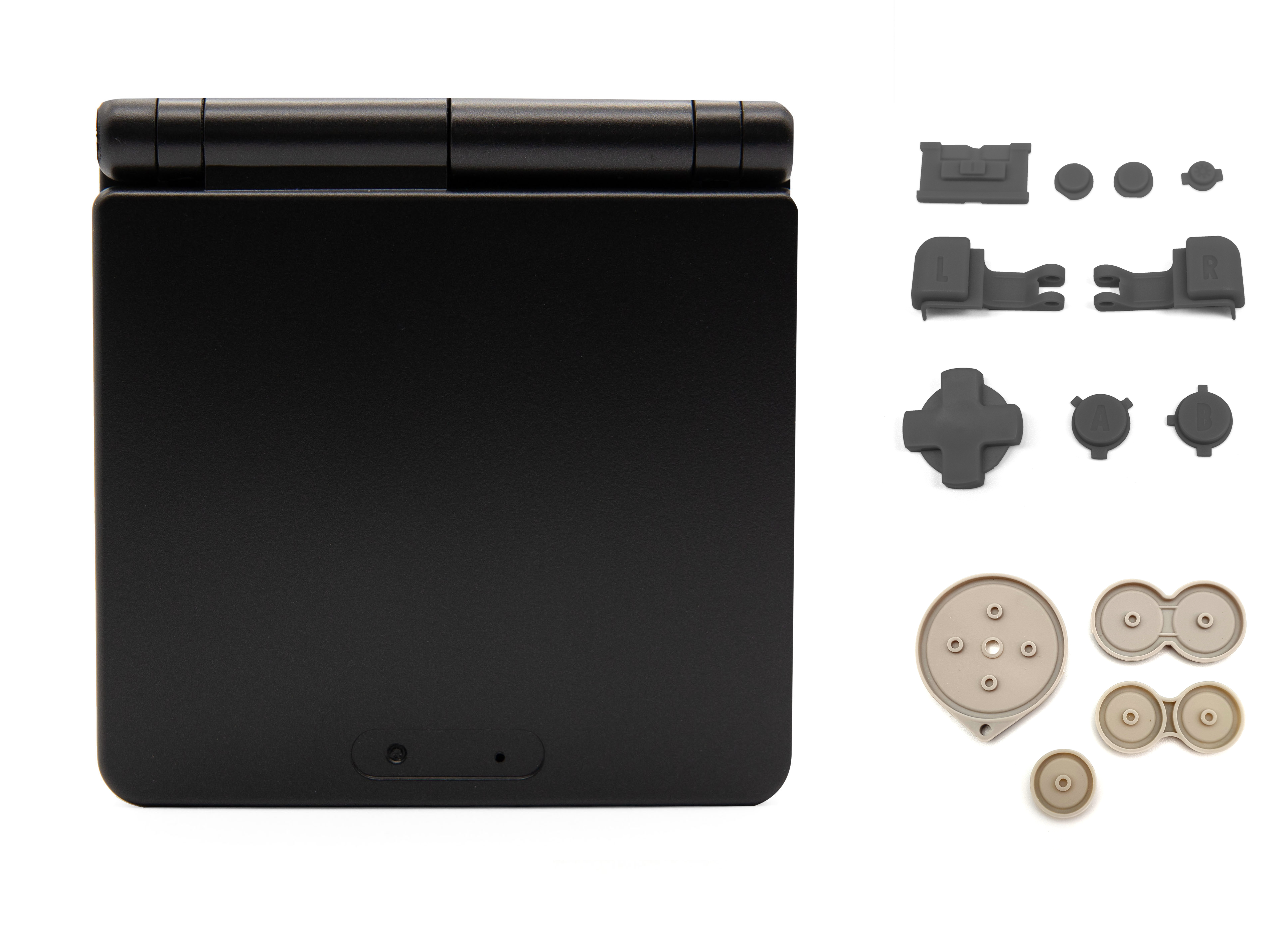 GameBoy Advance SP: Carcasa IPS Ready