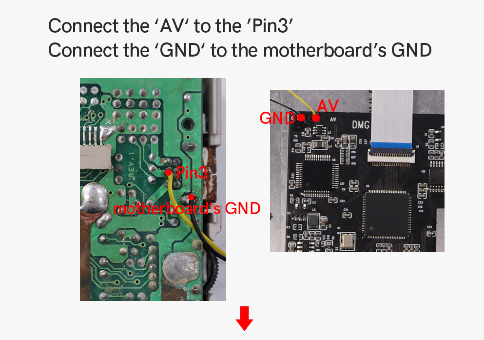 GameBoy Classic: IPS V5 TV Display Kit