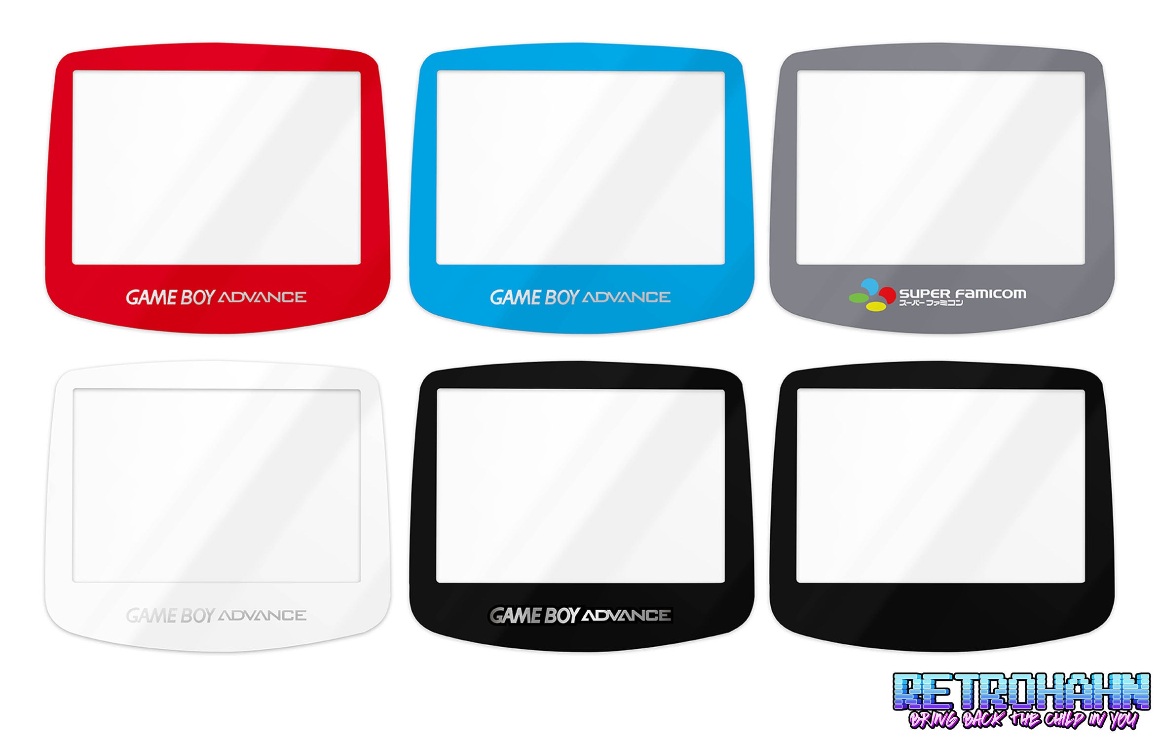 GameBoy Advance:  IPS Scheibe