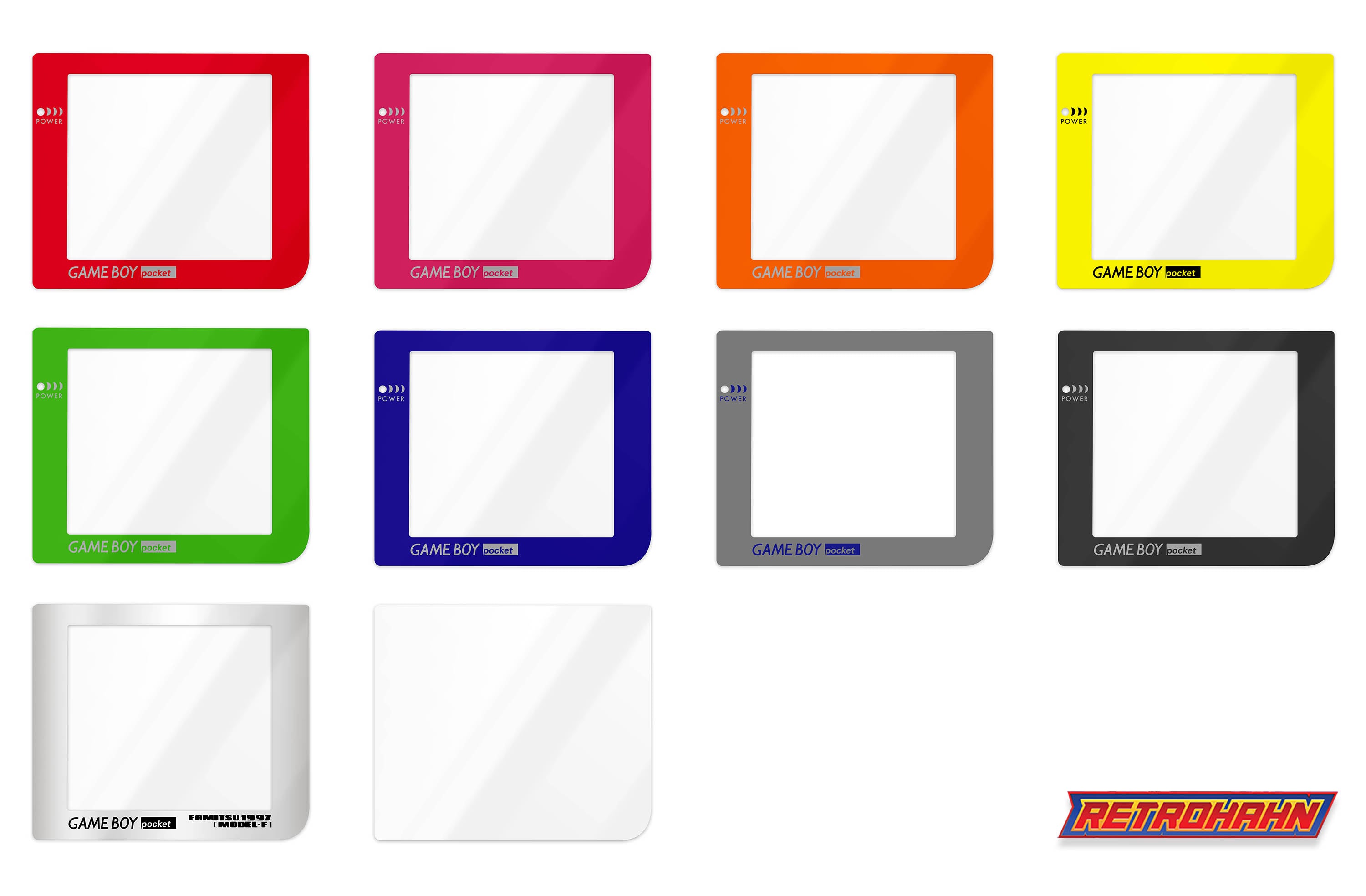 GameBoy Pocket: Scheibe