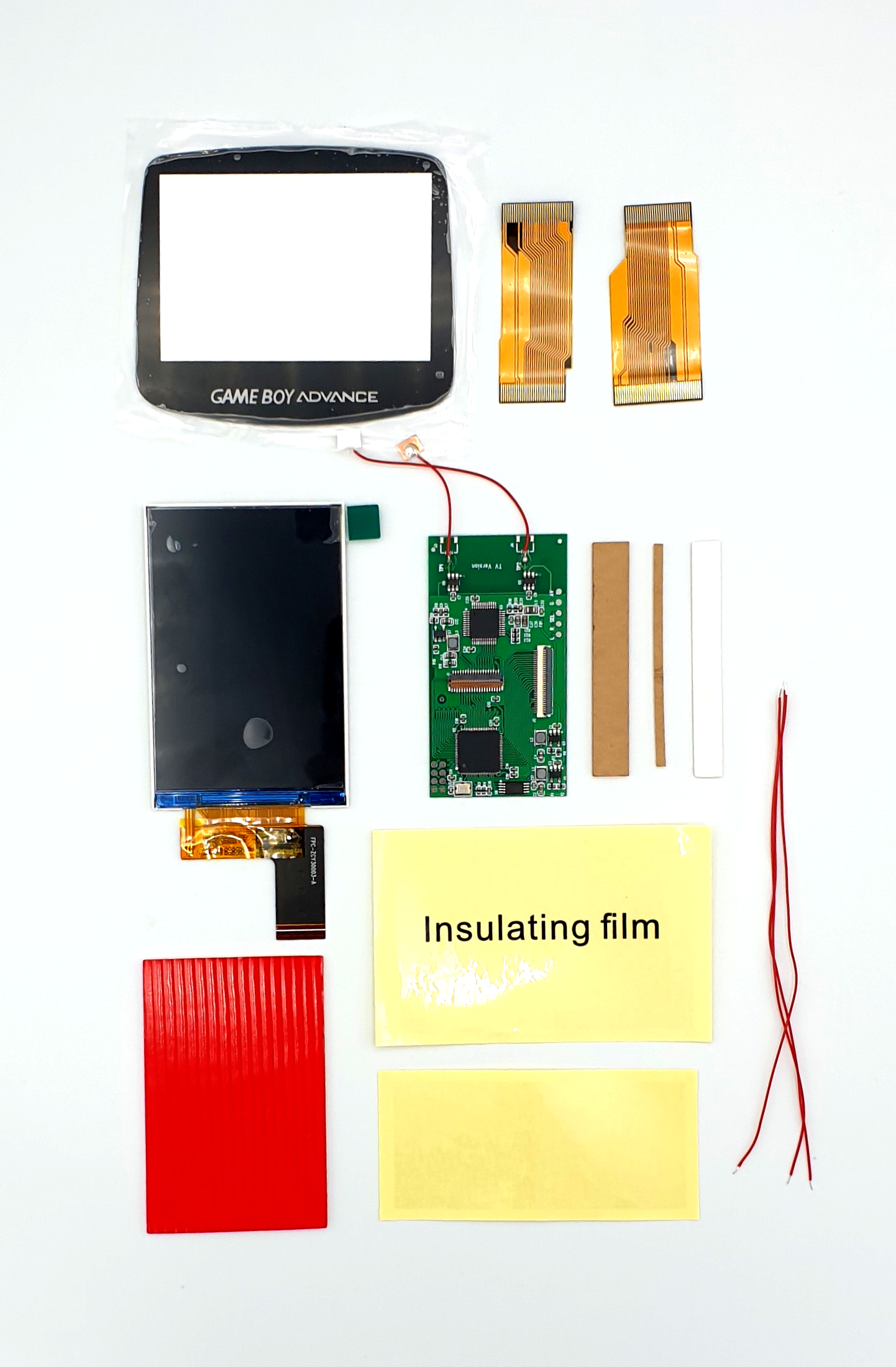 GameBoy Advance: 2in1 Drop In IPS Display Kit