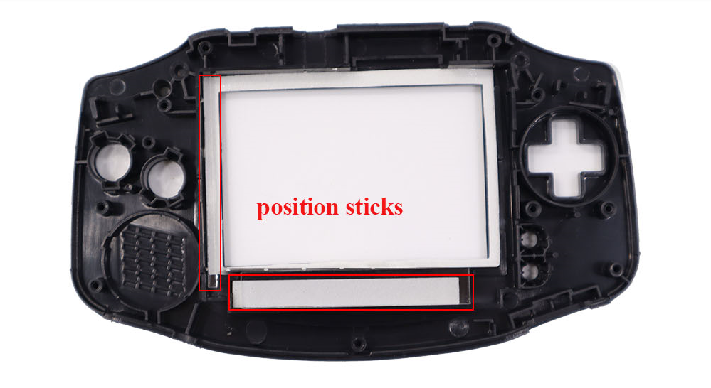 GameBoy Advance: 2in1 Drop In IPS TV Display Kit