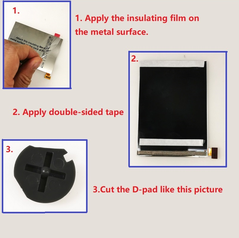 GameBoy Color: 2in1 IPS V2 Display Kit