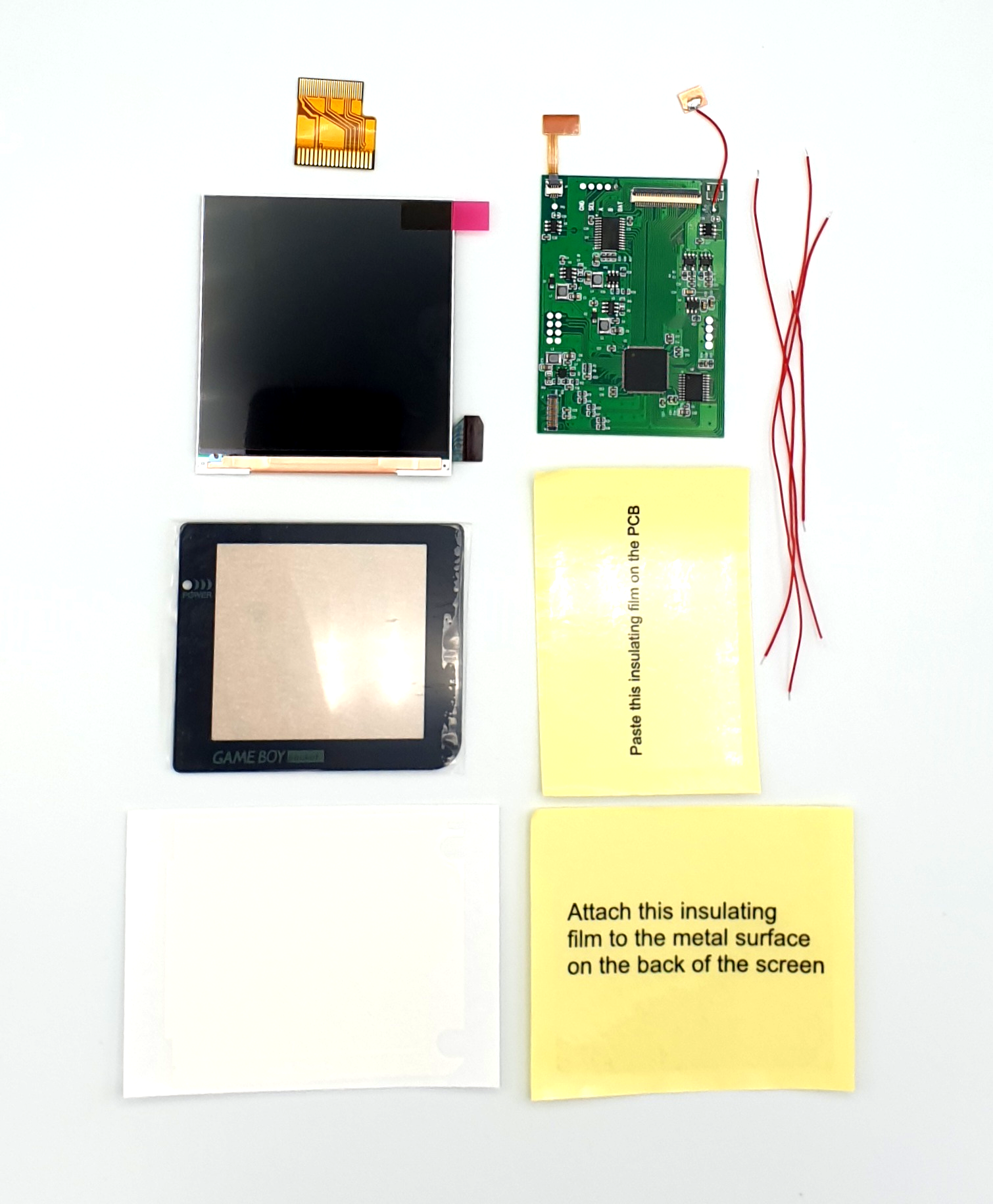Game Boy Pocket: kit de pantalla OSD Q5
