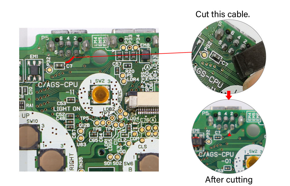 GameBoy Advance SP: 2in1 IPS Drop In TV Display Kit