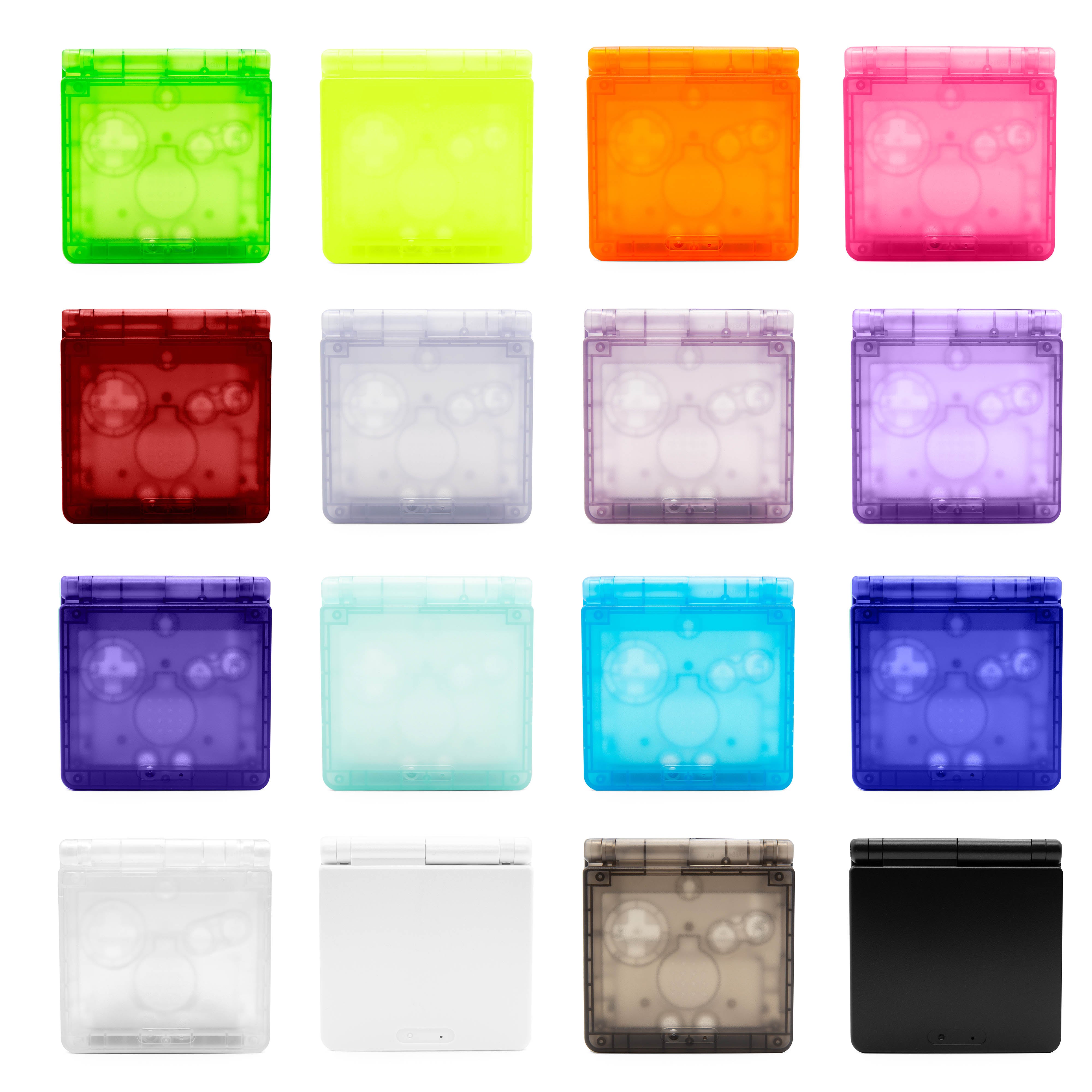 GameBoy Advance SP: Carcasa IPS Ready