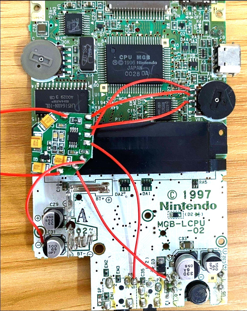 GameBoy Classic & GameBoy Pocket: Sound Verstärker
