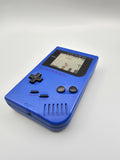 Nintendo GameBoy Classic (DMG) Custom Konsole – Blau/Schwarz mit Q5 OSD IPS Display Mod
