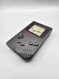 Nintendo GameBoy Classic (DMG) Custom Konsole – Schwarz/Pink mit Q5 OSD IPS Display Mod