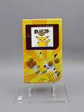 Nintendo GameBoy Classic (DMG) Custom Konsole – Pokémon Pikachu Edition mit Q5 OSD Display Mod & Silikonknöpfen