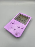 Nintendo GameBoy Pocket Custom Konsole – Pastell-Lila (Lavendel) mit OSD V2 Display Mod & Echtglas-Scheibe