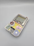 Nintendo GameBoy Pocket Custom Konsole – Famitsu Model-F Edition mit OSD V2 Display Mod & Glitter-Buttons
