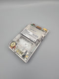 Nintendo GameBoy Pocket Custom Konsole – Glasklar (Clear) mit OSD V2 Display Mod & Retro-Buttons