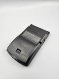 Nintendo GameBoy Color Custom Konsole – Stealth Black Edition mit Laminated AMOLED Touch-Display Mod & Custom-Logo
