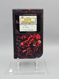 Nintendo GameBoy Classic (DMG) Custom Konsole – Castlevania Edition mit Q5 OSD Display Mod & Silikonknöpfen