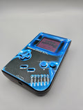 Nintendo GameBoy Classic Custom – Black Neon Edition (OVP Design) mit IPS V5 Ultra Display Mod