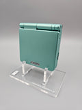 Nintendo Game Boy Advance SP Custom – Metallic Mint Edition mit IPS V2 Display Mod