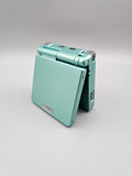 Nintendo Game Boy Advance SP Custom – Metallic Mint Edition mit IPS V2 Display Mod