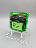 Nintendo Game Boy Advance SP Custom – Transparent Green Edition mit IPS V2 Display Mod