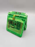 Nintendo Game Boy Advance SP Custom – Transparent Green Edition mit IPS V2 Display Mod