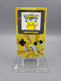 Nintendo GameBoy Color Custom Konsole – Pokémon Pikachu Edition mit Q5 OSD V2 Display Mod & Lime Shell