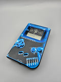 Nintendo GameBoy Classic Custom – Black Neon OVP Edition (Q5 OSD Display Mod)