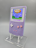 Nintendo GameBoy Color Custom – Pastell Lavender Edition (Laminated AMOLED Touch)