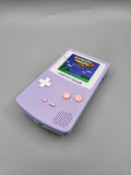 Nintendo GameBoy Color Custom – Pastell Lavender Edition (Laminated AMOLED Touch)