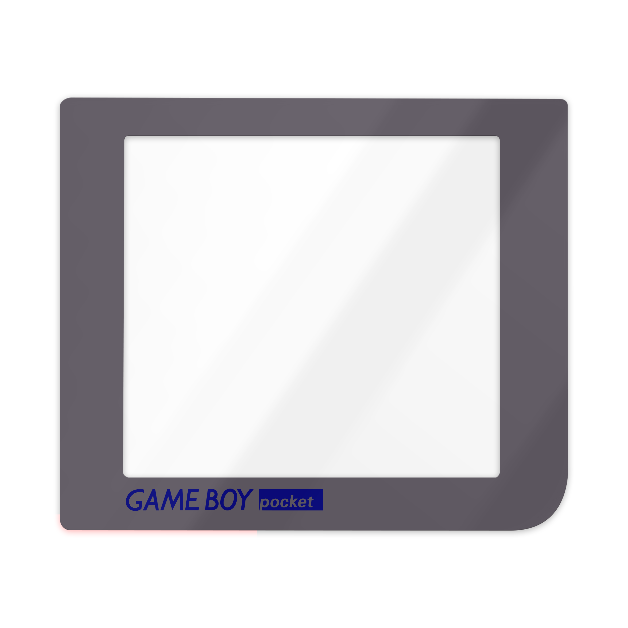GameBoy Pocket: Scheibe (Echtglas)