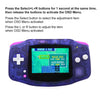 GameBoy Advance: Laminated 3.0 Inch 720*480 HDMI Display Kit Mit GBA Dock Station (By Hispeedido)