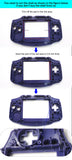 Game Boy Advance: Kit de pantalla laminada de 3,0 pulgadas 720*480