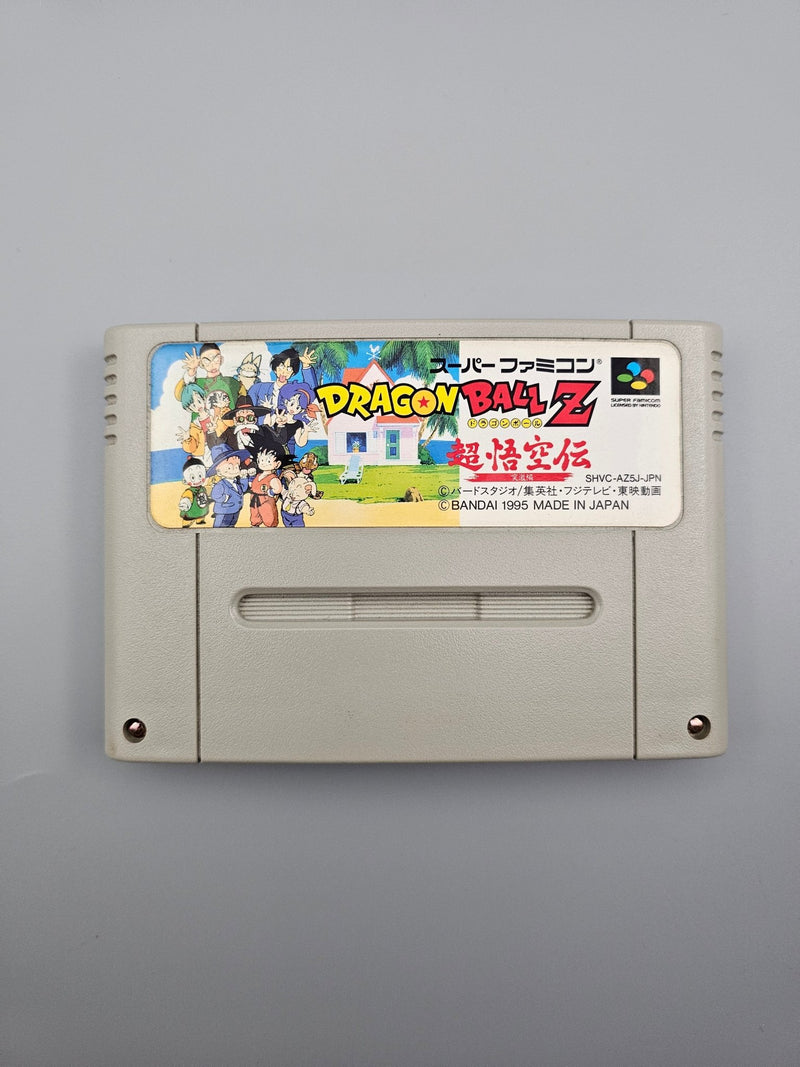 Dragon Ball Z Super Goku Den Totsugeki Hen - SFC Super Famicom (Japan) - Ersatzteile von Retrohahn für Gameboy Modding