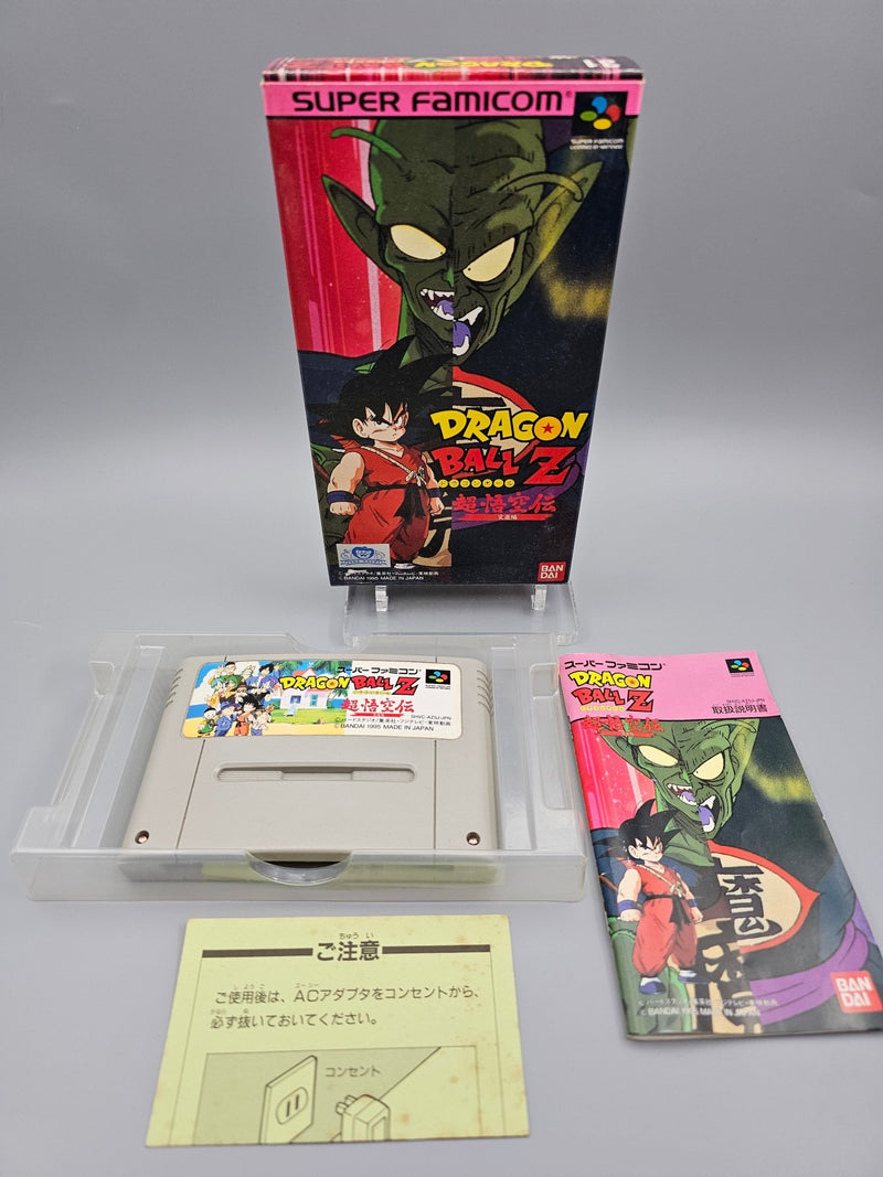 Dragon Ball Z Super Goku Den Totsugeki Hen - SFC Super Famicom (Japan) - Ersatzteile von Retrohahn für Gameboy Modding