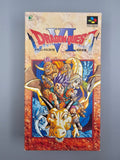 Dragon Quest VI 6 - SFC SNES Japan Import OVP Anleitung Enix JRPG - Ersatzteile von Retrohahn für Gameboy Modding