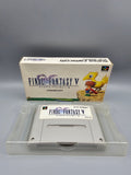 Final Fantasy V 5 SFC SNES Japan Import OVP Modul Inlay JRPG Squaresoft - Ersatzteile von Retrohahn für Gameboy Modding