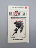 Final Fantasy VI 6 - SFC Super Famicom (Japan) - Ersatzteile von Retrohahn für Gameboy Modding