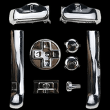 GameBoy Advance: Chrome Knöpfe (By Cloud Game Store) Silver - Ersatzteile von Retrohahn für Gameboy Modding