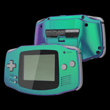 GameBoy Advance: Gehäuse (By eXtremeRate) Chameleon Green Purple - Ersatzteile von Retrohahn für Gameboy Modding