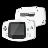 GameBoy Advance: Gehäuse (By eXtremeRate) White (Gray Buttons) - Ersatzteile von Retrohahn für Gameboy Modding