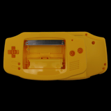 GameBoy Advance: Gehäuse (For Laminated And IPS V2 Display) Yellow - Ersatzteile von Retrohahn für Gameboy Modding