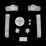 GameBoy Advance: Knöpfe (By eXtremeRate) Clear Black - Ersatzteile von Retrohahn für Gameboy Modding